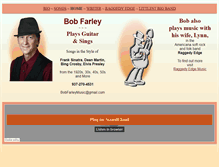 Tablet Screenshot of bobfarley.com